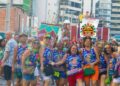 O Bloco Carnavalesco Forrozeiros na Folia Arrastou uma Multidão, na Orla da Pajuçara